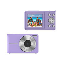 Appareil photo numérique DC01 Full HD 1080P avec autofocus, capteur CMOS, compact, point-and-shoot, écran LCD IPS 2,0 pouces, flash LED, zoom numérique 4x, image électronique