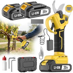 Sécateur sans fil 20V sans balais, outil de coupe de jardinage pour bois, cisailles d'élagage CP-20AE-2, sécateur sans fil sans balais - Product Image 1