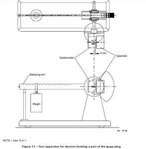 Drehmomentprüfgerät für Steckdosen nach IEC 60884, IEC 60598, IEC 60065 zur Prüfung der Drehmomentbalance von Steckdosen - Product Image 3