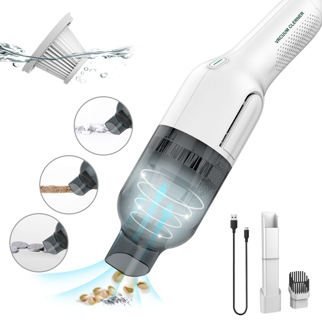 Professional Mini Desktop Home Battery Car Vacuum Vaccum Cleaners Rechargeable Wireless Handheld Portable Dry Small Cordless