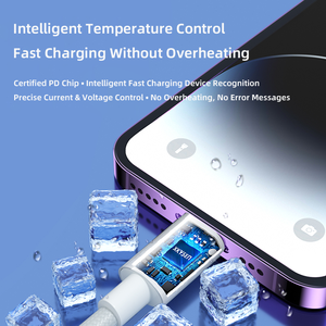 Cable de Carga Rápida 2 en 1 Tipo-C a Tipo-C de 100W con Núcleo de Cobre Puro para Teléfonos Móviles - Product Image 5