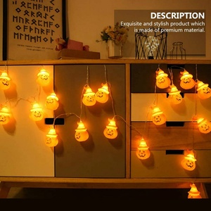 Dây Đèn <span class=keywords><strong>LED</strong></span> Trang Trí Hình Bí Ngô, Đèn <span class=keywords><strong>Halloween</strong></span> Hoạt Động Bằng Pin, Chống Nước, Phong Cách <span class=keywords><strong>Halloween</strong></span> Giáng Sinh Cổ Tích - Product Image 3