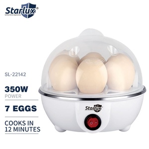 <span class=keywords><strong>Starlux</strong></span> Cuiseur à œufs électrique 110V standard US, petit modèle domestique, arrêt automatique, simple couche, 7 trous, pour œufs et crèmes aux œufs - Product Image 2