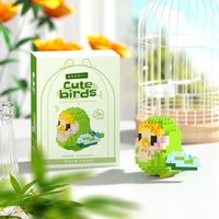 CLC8909-8920 Oiseaux Mignons Nymphéas Petites Briques Nano en Plastique Cadeau DIY Ensembles de Blocs de Construction Éducatifs Jouets pour Enfants