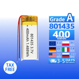 801435 802030 3,7 400 <span class=keywords><strong>V</strong></span> <span class=keywords><strong>450mAh</strong></span> 802035 mAh bolsa Lipo batería celular 802040 802050 802530 802535 802540 803030 803035 batería de litio - Product Image 1