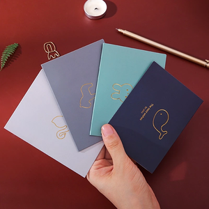 OBROU logotipo personalizado en relieve hoja de oro rosa estampado en caliente rubor Rosa negocios tarjetas de agradecimiento embalaje al por mayor servicios de impresión - Product Image 4