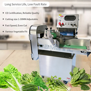 Machine de découpe et de tranchage de légumes 600-1000 KG/H pour piments, chou frisé, gombo, laitue, épinards, céleri, oignon vert, poireau - Product Image 2