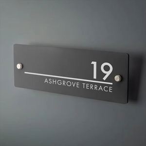 Placa <span class=keywords><strong>de</strong></span> Número <span class=keywords><strong>de</strong></span> Casa Personalizada Sin Pedido Mínimo, Letrero con Nombre <span class=keywords><strong>de</strong></span> Casa, Placa con Número <span class=keywords><strong>de</strong></span> Puerta, Letrero <span class=keywords><strong>de</strong></span> Diseño Moderno para Puertas <span class=keywords><strong>de</strong></span> Villa, Placas para Oficina - Product Image 4