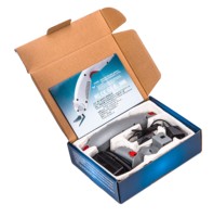 Mini machine à coudre pliable, kit de broderie à la main, ciseaux électriques pour la maison