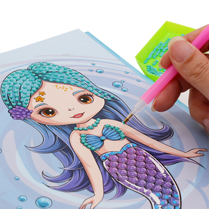 كتاب تلوين ورق الرسم الماسي من بايبو كرافت للأعمار من 4 إلى 12 سنة موديل B-S2505 - Product Image 6