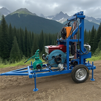 Machine de forage de puits d'eau de 150 m, équipement de forage de puits profond de 150 m