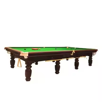 Naipni Coussins de haute qualité pour table de billard Snooker 12 pieds en bois pour table de billard commerciale Ardoise bleue