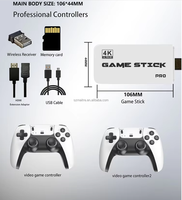 Vente flash - Console de jeu portable M15 - Stations de jeu 4K - 64 Go - 20 000 jeux rétro - Double joystick - Console de jeu rétro classique