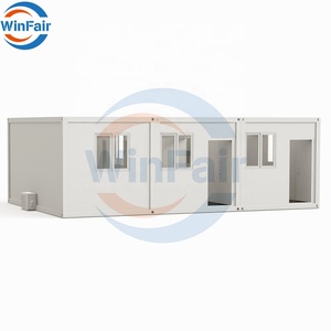 Winfair Eps Kim Loại Modular Modular 50 Mét Vuông <span class=keywords><strong>Prefab</strong></span> Đúc Sẵn Chất Lượng Hàng Đầu Giá Rẻ Container Nhà Giá Tự Nhiên Trong Ghana - Product Image 2