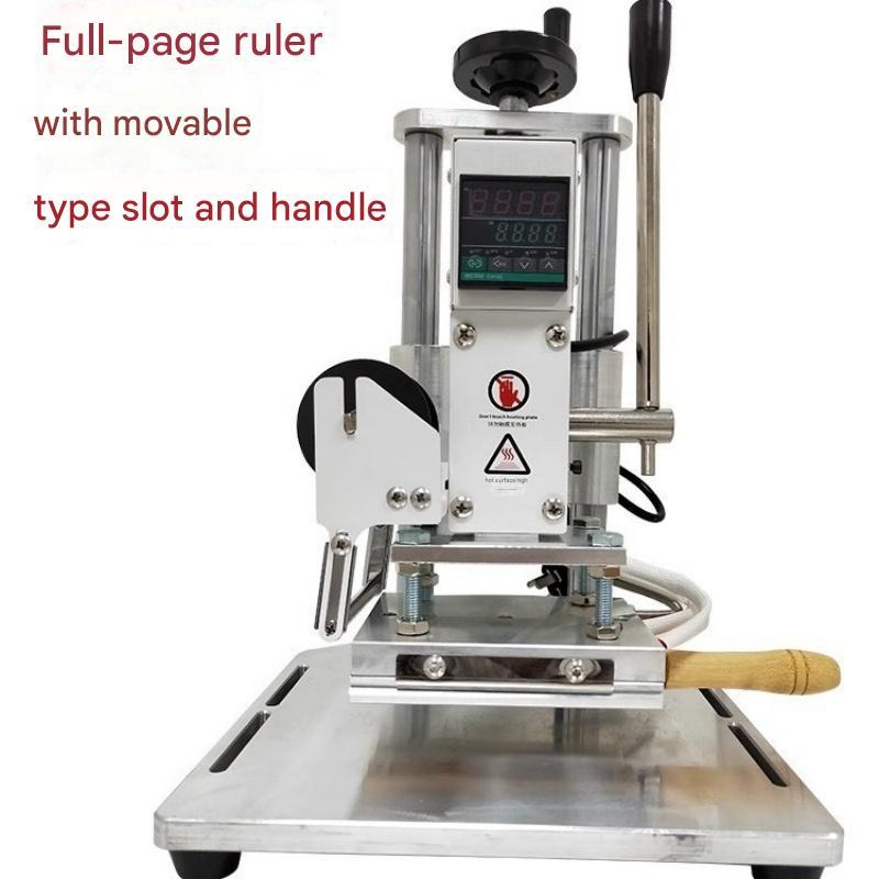 Mini Electric Branding Iron Machine for Heat Pressing Logos Leather Furniture Auto Interiors T-Shirts Caps Plastic Clothes · image 2
