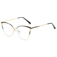 Vente en gros de lunettes de soleil Cat Eye à verres changeants de couleur, film métallique anti-lumière bleue, monture polyvalente, livraison rapide, pour femmes