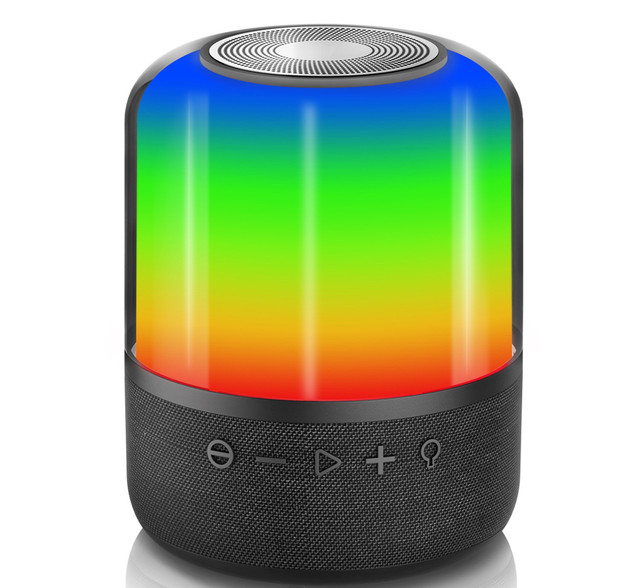 New Products 30W Type C AUX TF Connect 3600mAh LED Light Gaming Speaker AI Voice Control Wireless Party Alexa Smart Speaker