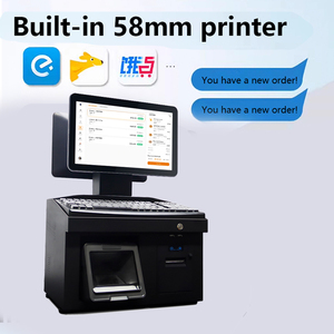 Sistema POS Todo en Uno <span class=keywords><strong>de</strong></span> 14 Pulgadas, Pantalla Táctil, Caja Registradora, Terminal POS con Software, Impresora, Escáner, Cajón <span class=keywords><strong>de</strong></span> Dinero - Product Image 3