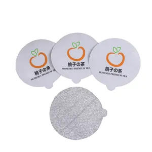 Best Price and Cheap Price-Tea Cup heat seal die cut aluminum foil lid