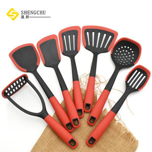 Juego <span class=keywords><strong>de</strong></span> Utensilios <span class=keywords><strong>de</strong></span> Cocina Profesional <span class=keywords><strong>de</strong></span> 10 Piezas, Utensilios <span class=keywords><strong>de</strong></span> Cocina <span class=keywords><strong>de</strong></span> Nailon PBT/PA66 con Revestimiento <span class=keywords><strong>de</strong></span> Silicona para Ollas Antiadherentes - Product Image 3