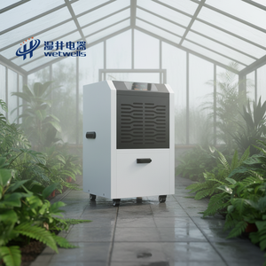 <span class=keywords><strong>เครื่อง</strong></span><span class=keywords><strong>ลด</strong></span><span class=keywords><strong>ความชื้น</strong></span>อุตสาหกรรมสแตนเลส WETWELLS 56 <span class=keywords><strong>ลิตร</strong></span>/วัน 800 วัตต์ <span class=keywords><strong>30</strong></span> กก. พร้อมระบบระบายน้ำต่อเนื่อง สำหรับโรงงาน OEM 220V รุ่นใหม่ - Product Image 1