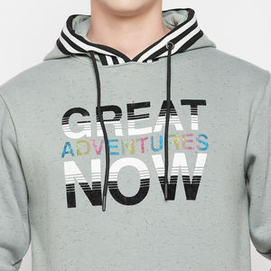 Épais 2025 Bases imprimées vierges, sweats à capuche surdimensionnés en coton mélangé personnalisé grande taille sweats à capuche imprimés pour hommes - Product Image 2