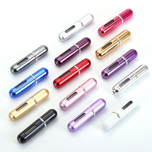 Roll On <b>Perfume</b> <b>Bottles</b> 5Ml Aluminum Portable Refillable <b>Sample</b> <b>Bottles</b> For Travel Fragrance Decanting - Product Image 1