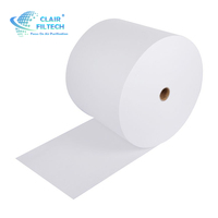 Matériaux bruts pour filtre à air HEPA H11 H12 H13 H14, papier HEPA en fibre de verre