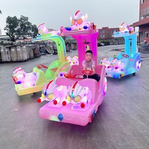 Nuevo Coche de Choque Cuadrado para Exteriores, Coche de Paseo con Batería Recargable para Varias Personas, Coche Luminoso para Parque de Atracciones Infantil - Product Image 5