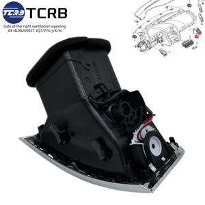 Salida de aire acondicionado de tablero central de alta calidad para <span class=keywords><strong>Volkswagen</strong></span> AUDI Durable OE No.4L0820902 Panel de ventilación delantero derecho 4L0820902T - Product Image 3