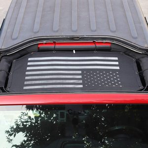 Mesh Sunshade UV Protection 2 Door Durable Polyester Top Roof <strong>Cover</strong> for <strong>Jeep</strong> Wrangler JK - Product Image 4