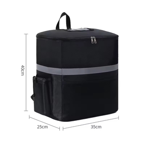 Mochila Térmica Aislante Extragrande de 35L para Reparto de <span class=keywords><strong>Comida</strong></span>, Bolsa Impermeable para Llevar, Picnic, Camping, Exteriores, Mantiene el Frío por 24 Horas - Product Image 4