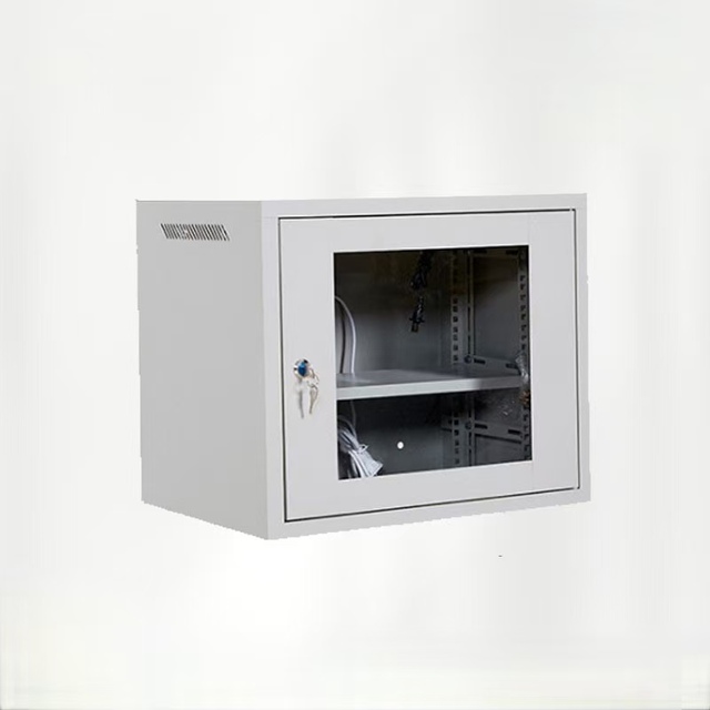 Wholesale 2U 4U 6U Wall-mounted Network Cabinet Tempered Glass 9U12U Monitoring Communication Router Equipment Switch Chassis 6U