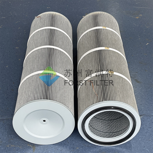 Filtro de Polvo de Arena con Cartucho de Membrana PTFE y Sistema de Limpieza por Chorro de Aire Pulsado, Antiestático, de Poliéster Plisado - Product Image 3