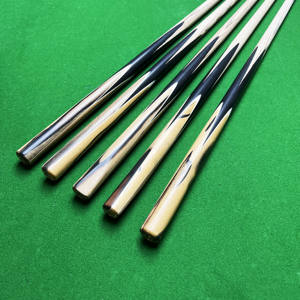 <span class=keywords><strong>Queue</strong></span> <span class=keywords><strong>de</strong></span> <span class=keywords><strong>billard</strong></span> anglaise en bois <span class=keywords><strong>de</strong></span> santal <span class=keywords><strong>de</strong></span> haute qualité, légère, personnalisée, une seule pièce, noir et blanc - Product Image 2