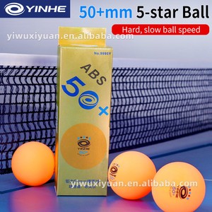 Pelotas <span class=keywords><strong>de</strong></span> Tenis <span class=keywords><strong>de</strong></span> Mesa YINHE 9995Y y 9996Y: Pelotas <span class=keywords><strong>de</strong></span> <span class=keywords><strong>Ping</strong></span> <span class=keywords><strong>Pong</strong></span> con Costuras <span class=keywords><strong>de</strong></span> ABS <span class=keywords><strong>de</strong></span> 50+mm y 55+mm para Entretenimiento <span class=keywords><strong>de</strong></span> Adultos y Principiantes - Product Image 3