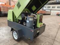 Compresseur d'air mobile à vis 200 CFM, moteur Xichai, 6 à 10 bars, prix usine