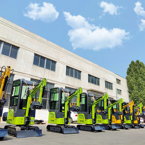 Gratis Verzending!!! Fabriek Hot Verkoop Dieselmotor Kleine Compacte Gesleepte Backhoe 1.2 Ton <span class=keywords><strong>Mini</strong></span> Backhoes Graafmachines Met Cabine - Product Image 4