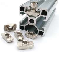 Écrous à glissière étagés M3 M4 M5 M6 M8 pour profilés en aluminium 3030 4040