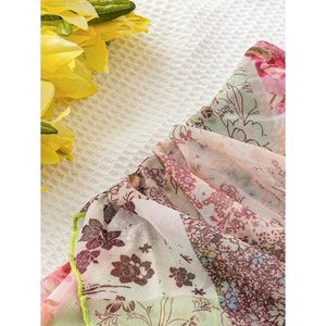 Robe d'été courte pour femme, dos nu, asymétrique, taille empire, style bohème décontracté, idéale pour les vacances à la plage - Product Image 5