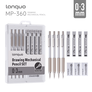 Elegante <span class=keywords><strong>Matita</strong></span> Meccanica Bianco Avorio 0.3mm con Mina Extra Fine <span class=keywords><strong>per</strong></span> <span class=keywords><strong>Disegno</strong></span> Professionale e Artistico - Product Image 1