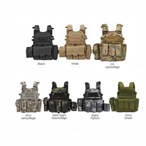 Venta caliente ajustable MultiCam Plate Carrier desmontable Tactico camuflaje chaleco senderismo equipo táctico peso ligero chaleco táctico - Product Image 1