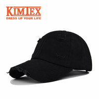 Sombrero desgastado de algodón para hombre y mujer, gorra de béisbol Estilo Vintage, ajustable, estilo Polo, Unisex