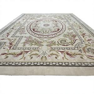 Alfombra Moderna de Diseño para Vestíbulo de Hotel 5 Estrellas, Hecha a Mano con Lana y Seda, Acolchada, Resistente a las Manchas, Alfombra Grande para Sala de Estar o Oración - Product Image 3