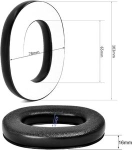 Cache-oreilles Gel coussinets d'oreille coussin de remplacement pour le rasoir de Walker 3M Worktunes <span class=keywords><strong>David</strong></span> <span class=keywords><strong>Clark</strong></span> Connect protecteur auditif casque de bruit - Product Image 1