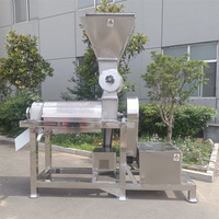 Commerciële fruit spiraalpers sapcentrifuge automatische motor 1500W hoge productiviteit verse sapmachine