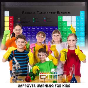 Mesa Periódica colorida <span class=keywords><strong>de</strong></span> acrílico transparente, 83 elementos, ideal para amantes <span class=keywords><strong>de</strong></span> <span class=keywords><strong>la</strong></span> ciencia, profesores y estudiantes, herramientas <span class=keywords><strong>de</strong></span> aprendizaje, regalos y manualidades - Product Image 6