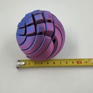 ของเล่นลูกบอลสไลม์พลาสติกยอดนิยม พิมพ์ 3 มิติ บีบคลายเครียด เปลี่ยนรูปได้ ขายดี ของเล่นคลายเครียด - Product Image 6