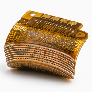 แผงวงจร FPC หลายชั้น 6 ชั้น 8 แผ่น แผงวงจรพิมพ์แบบยืดหยุ่น ออกแบบ HDI ผลิตตามสั่งจากโรงงาน OEM - Product Image 2