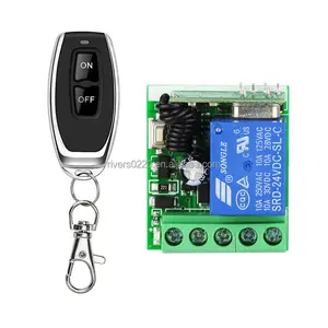 DC12V Wireless Remote Control Switch Single Channel Receiving Module Intelligent Remote Electric Access Control